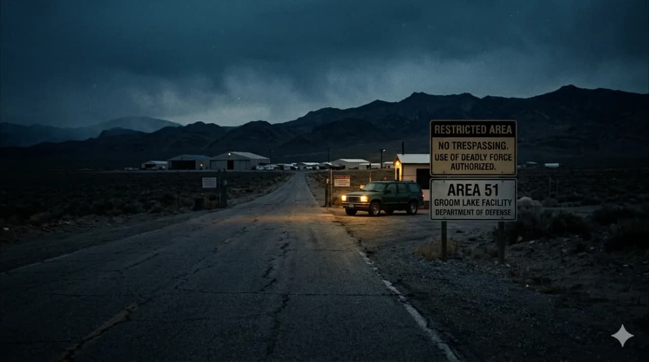 Area 51 & the S-4 Hangars